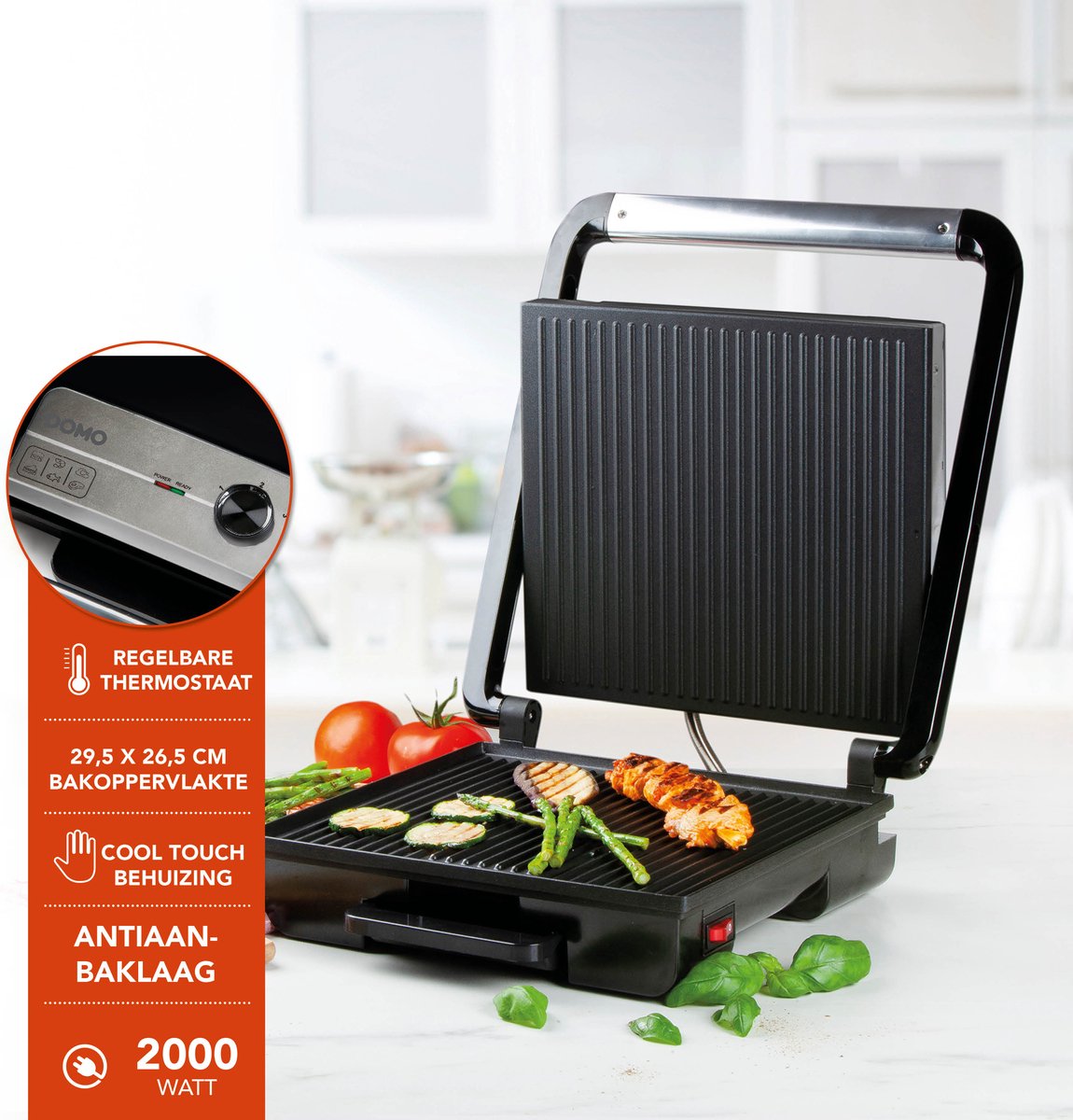 Domo Tosti-ijzers & Grills Contactgrills kopen? ✔️ Tot 13% korting Domo Tosti-ijzers & Grills Contactgrills kopen? ✔️ Tot 13% korting