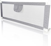 Barrière de lit 180cm barrière de lit enfant pour enfants pliable, portable, barrière de protection de lit enfant, protection contre les chutes