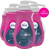 Veet - Expert - Ontharingscreme 400ML - 4 Stuks - Voordeelverpakking