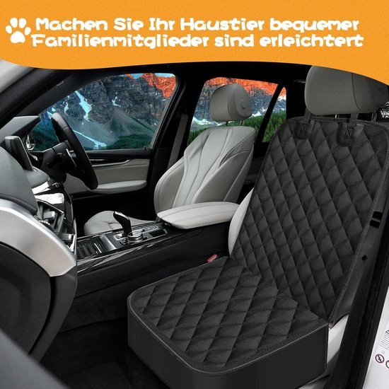 Auto Voorzitting Cover voor Honden - Duurzame Seat Cover - Waterdichte Auto Cover voor Hond - Vrachtwagen SUV van $ — afbeelding 2
