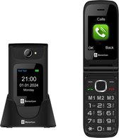 SeniorCom F24 - 4G Flip Senioren Mobiele Telefoon met SOS-Knop, Opklapbaar Ontwerp, Twee Schermen, Grote Toetsen & 2.77 inch Scherm - Simlockvrije GSM, Ideaal voor Ouderen, Veiligheid & Gebruiksvriendelijkheid