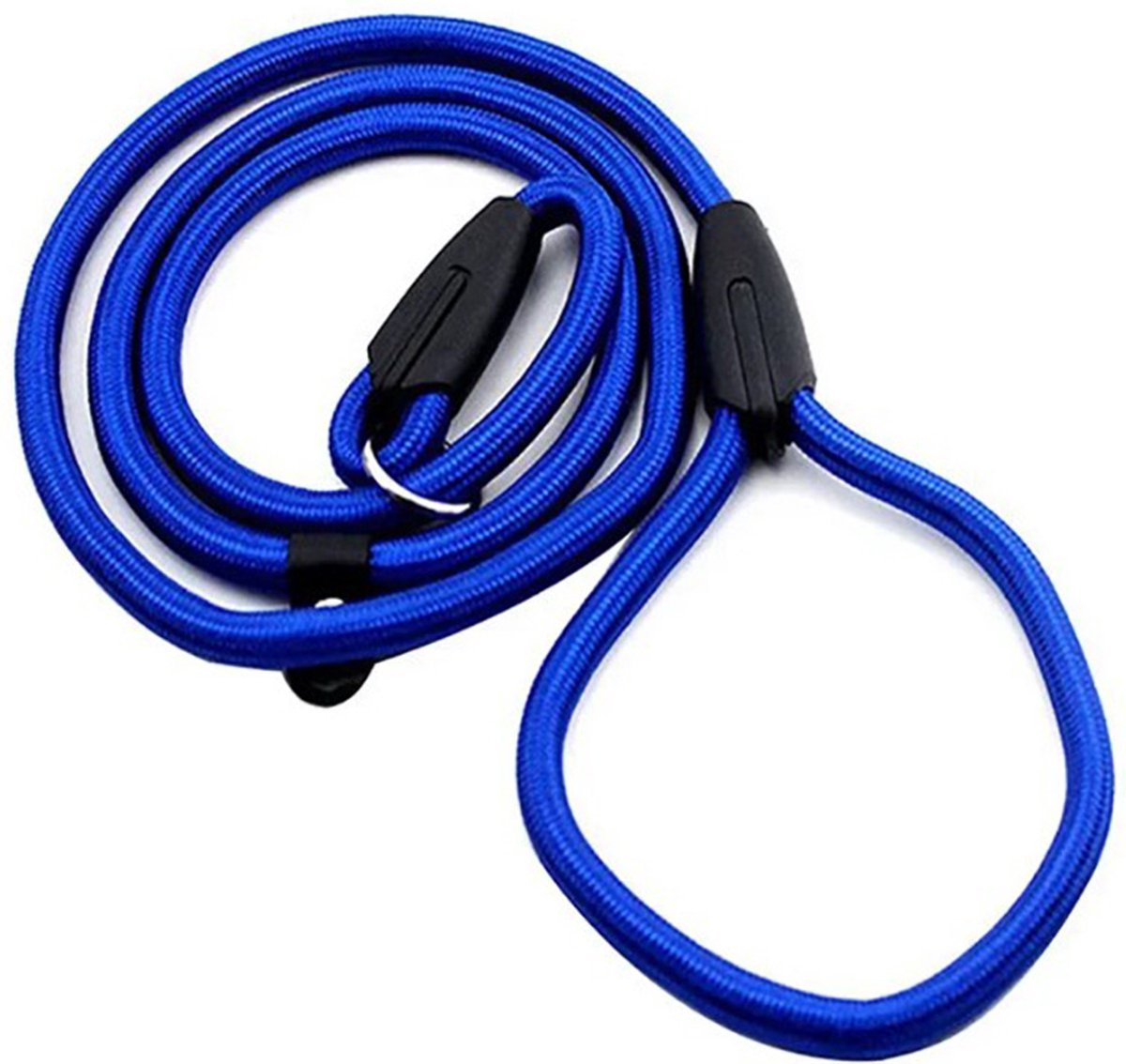 Actie4you® - Sliplijn Met Trainings Halsband - Hondenriem - Sliplijn - Hondenriem - 130 cm - Blauw