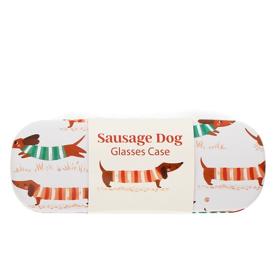 Étui à lunettes chien saucisse / teckel de Rex London