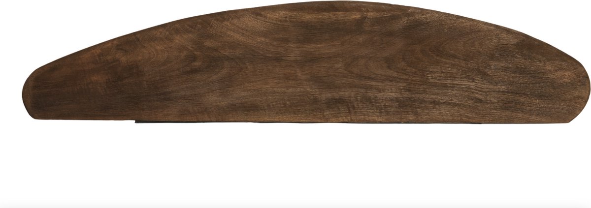Wandplank GINOSU - 80x20x3cm - Bruin