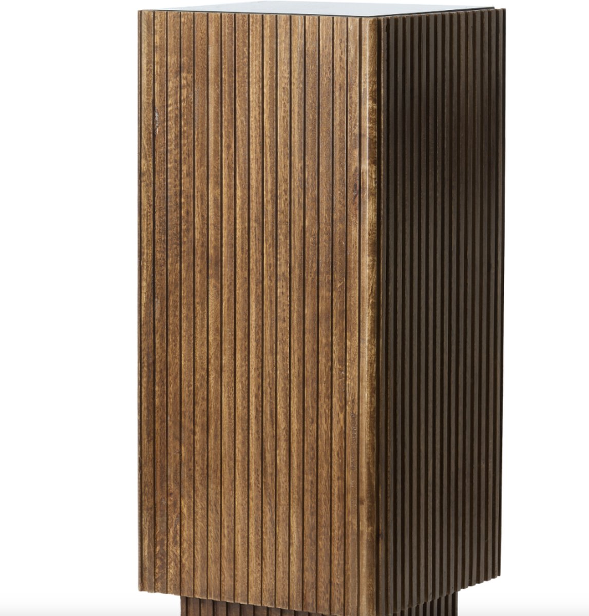 Zuil GATURA - Ø35x80cm - Bruin