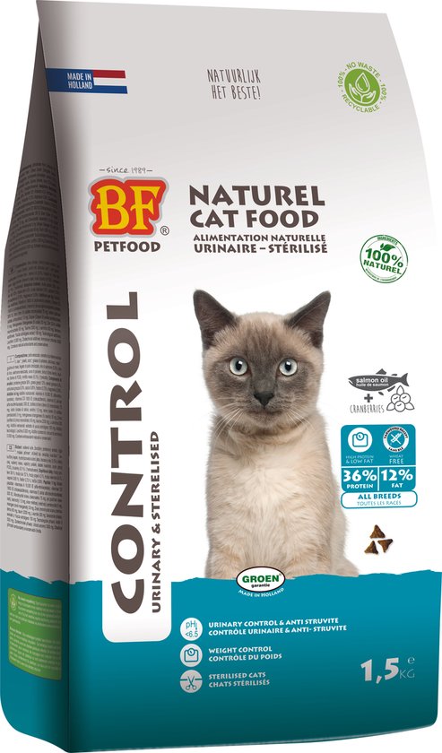 BF Petfood Kattenvoer Control 1,5 kg
