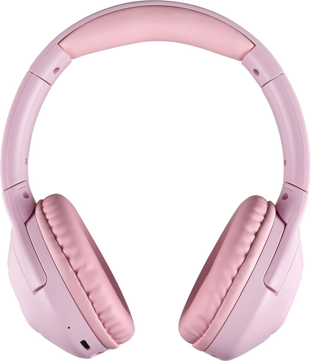 WISEQ Unbreakable Draadloze Koptelefoon Bluetooth 5.0 Roze - afbeelding 2