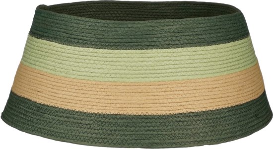 House of Seasons Kerstboomrok - H26 x Ø58 cm - FSC Mix - Papier - Groen