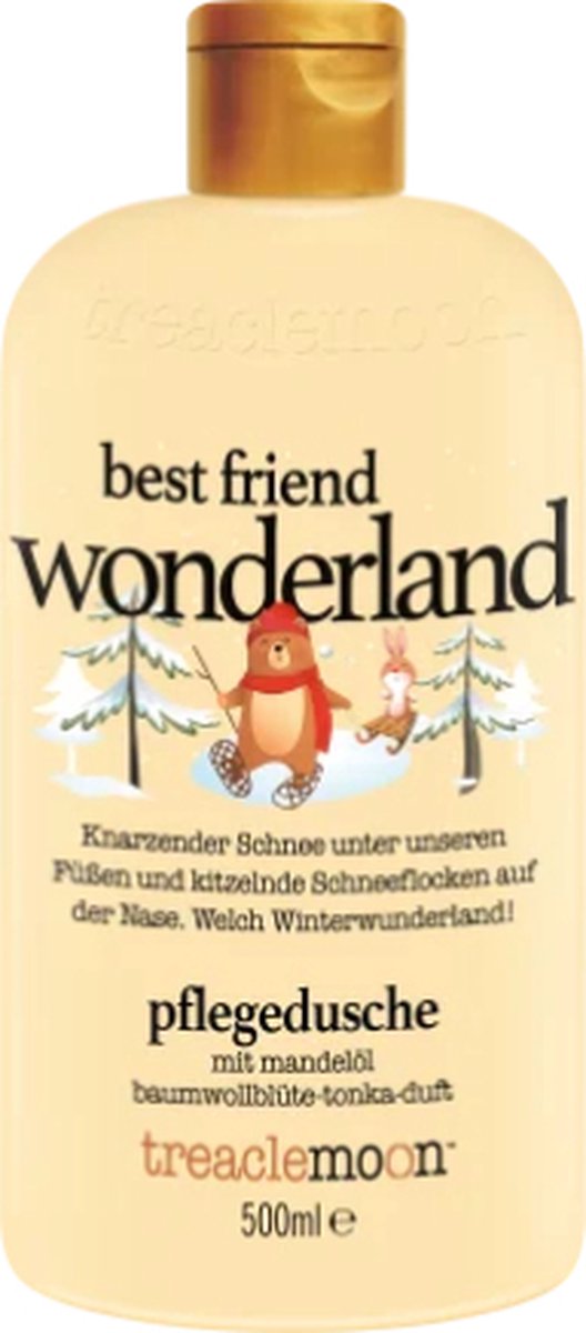 Winter Douchegel Best Friend Wonderland - Treaclemoon | 1x500 ml | Verzorgende Douchegel | Kerst Wintergeur Douchegel Limited Edition 2024