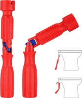 Moersleutelsets - Sleutelgereedschap - Moersleutel - Installatietool Voor Toiletbril - Universele Installatiesleutel Voor Toiletbril - Reparatiesleutel Voor Toiletbril - Professionele Universele Installatiesleutel - Kunststof 10/13/17 mm - Duurzaam