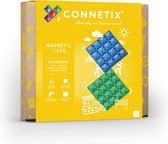 CONNETIX - Magnetisch Tegels - Regenboog Basisplaat Pakket - 2 Stuks