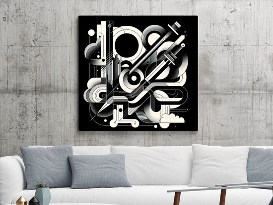 Kunstprint | Wanddecoratie | Dibond | 80 × 80 cm