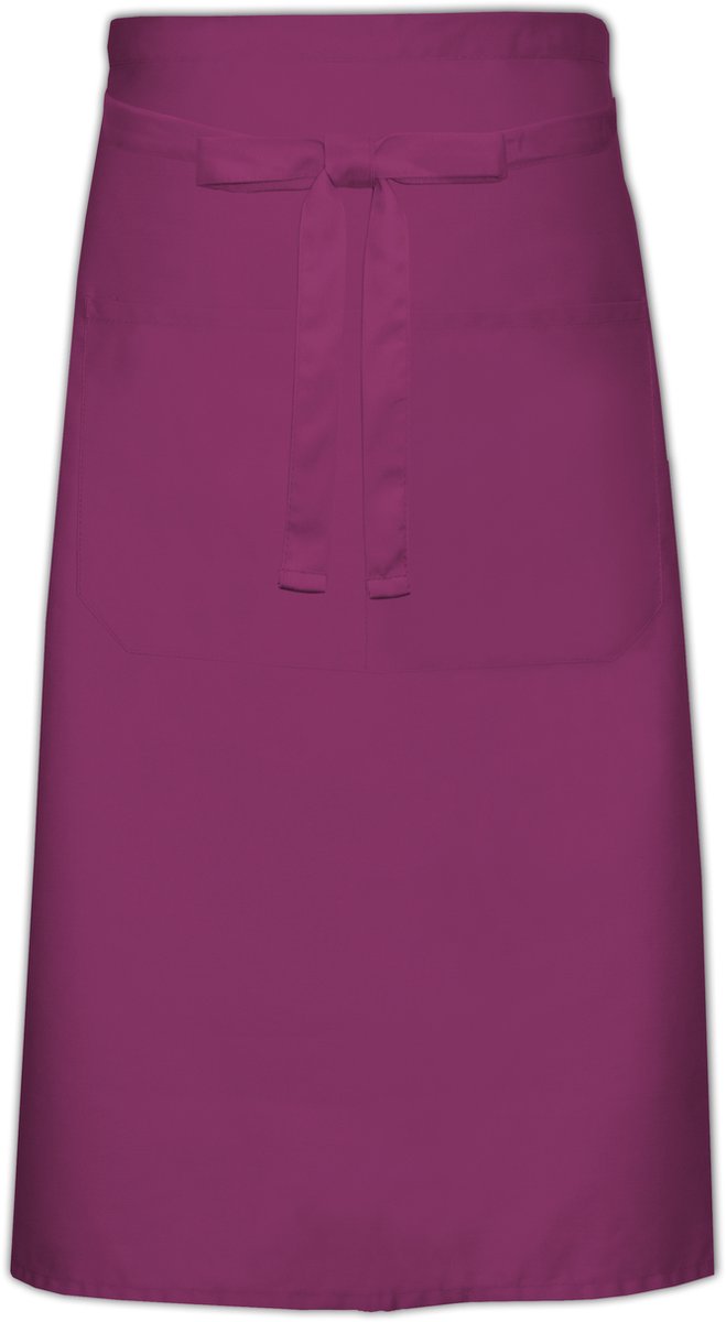 Kokssloof met zak - Bordeaux - 70 x 100 cm - Link Kitchen Wear