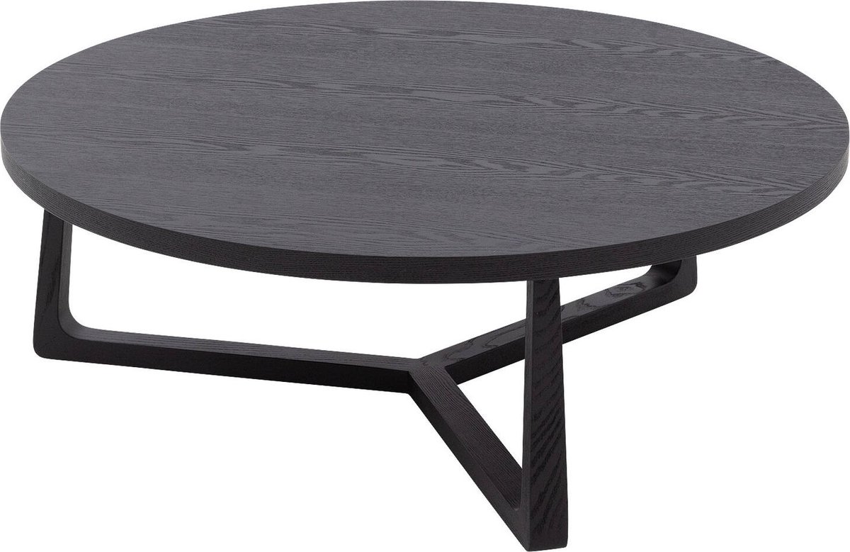 Goossens Luciano Salontafel - Hout - 100 x 35 x 100 cm - Rond