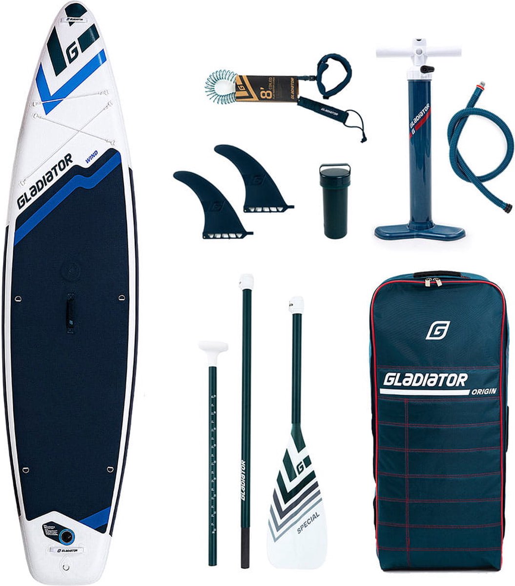 WindSUP Gladiator Wind 11'6" Opblaasbaar SUP board