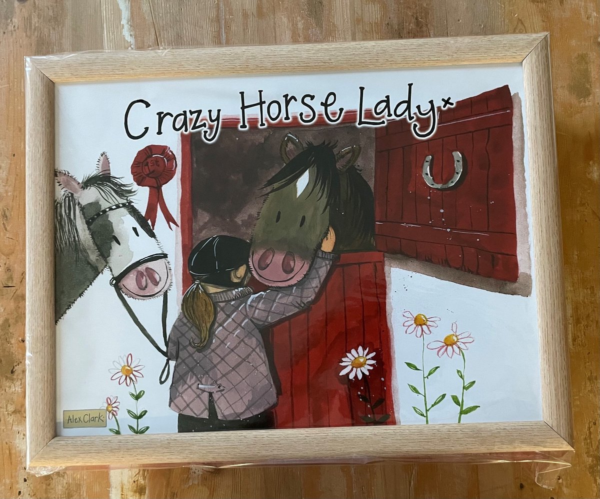Goedkoopste Alex Clark Schootkussen Paarden ~Crazy Horse Lady Lap Tray'
