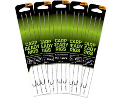 Fox Carp Ready Rigs - Haak Wide Gape (3 pcs) - Maat : Haak 4 Barbed - 25lb