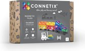 CONNETIX - Magnetisch Tegels - Regenboog Transportverpakking - 50 Stuks - Magnetisch Speelgoed