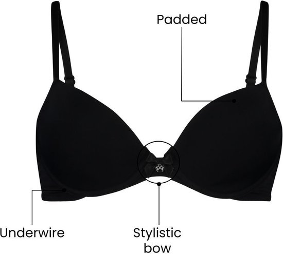 Voorgevormde beugel bh Plunge