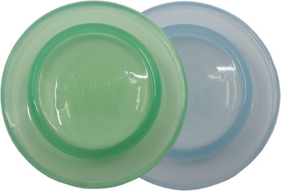 Pura silicone afsluitdisk 2 stuks Moss en Mint
