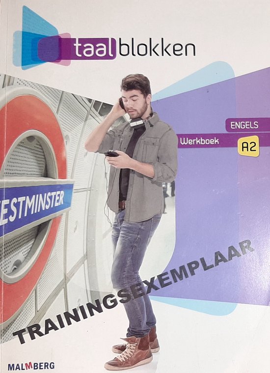 Foto: Taalblokken engels werkboek a2 n4