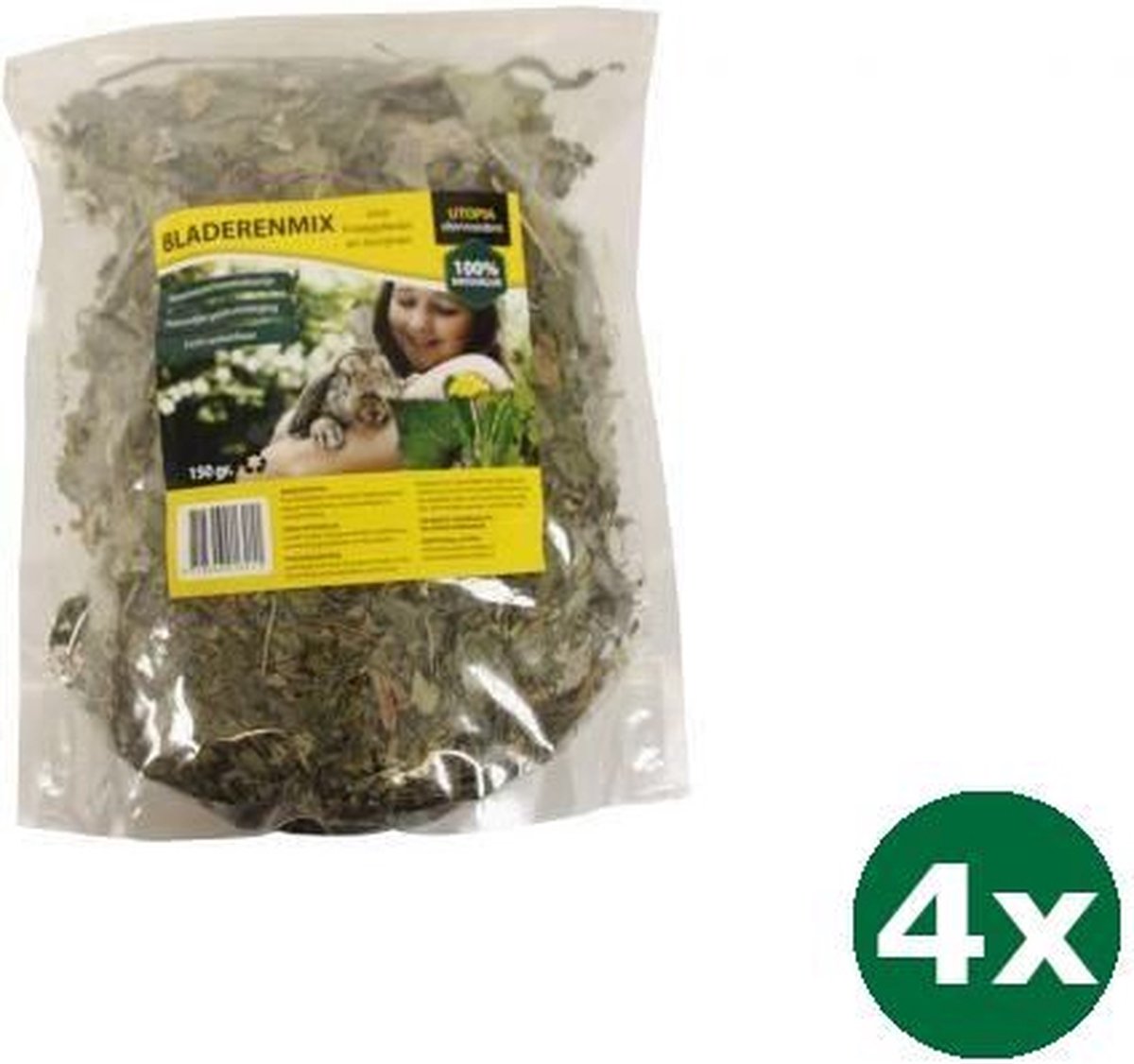 4x150 gr Utopia bladerenmix