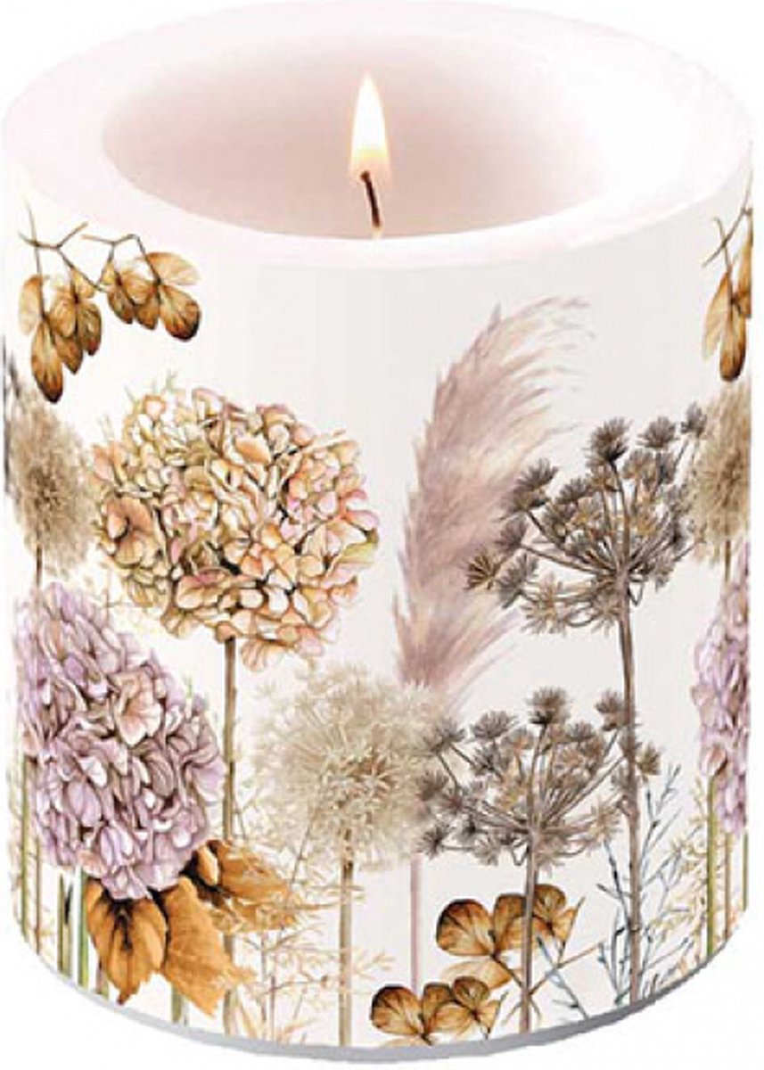 Ambiente - Kaars - 45 branduren - Dried Flowers