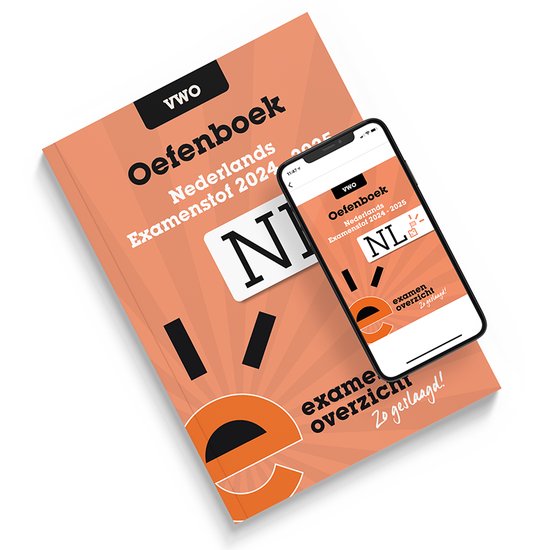 ExamenOverzicht - Oefenboek Nederlands VWO - cover