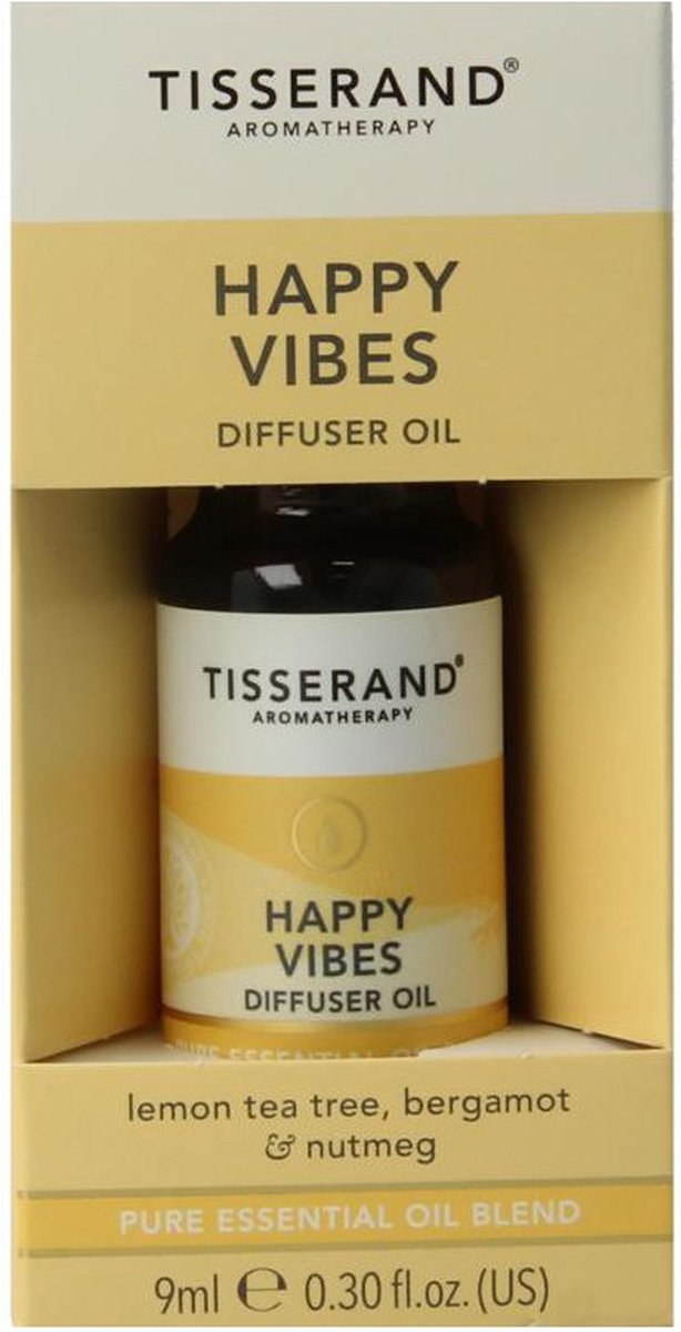 Goedkoopste Tisserand Diffuser oil happy vibes 9 Milliliter