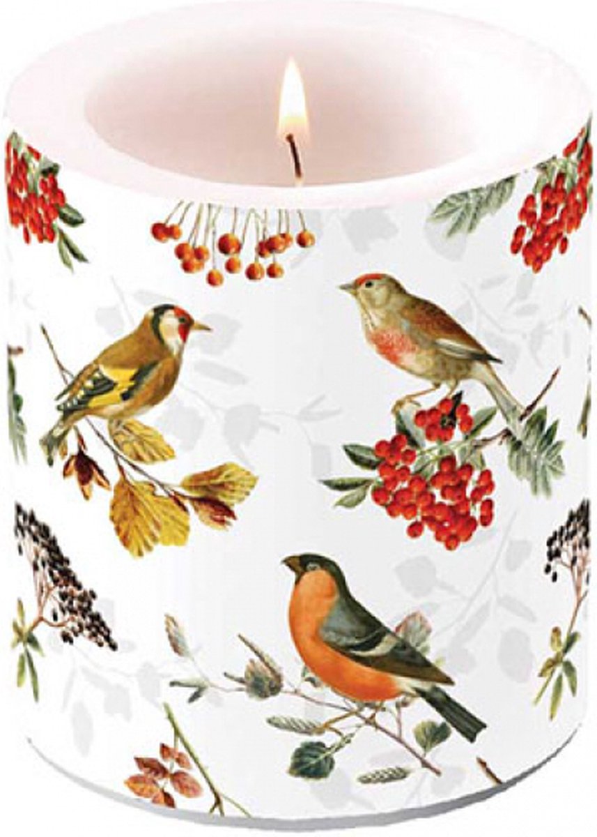 Ambiente - Kaars - Autumn Birds - 45 branduren