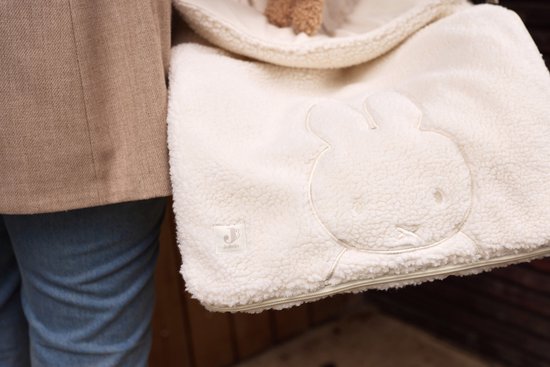 Jollein x Nijntje - Baby Voetenzak groep 0+ 3/5 punts - Miffy Teddy Oatmeal — afbeelding 5