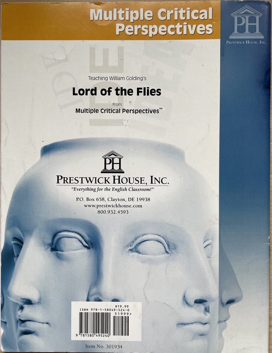 Lord of the Flies; Multiple Critical Perspectives 9781580495240