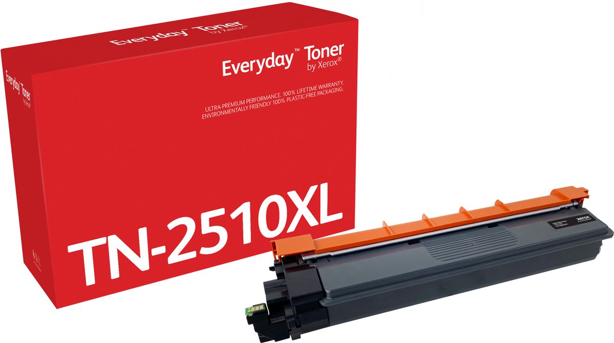 Xerox Toner vervangt Brother TN2510XL Compatibel Zwart 3000 bladzijden Everyday™ 006R04870