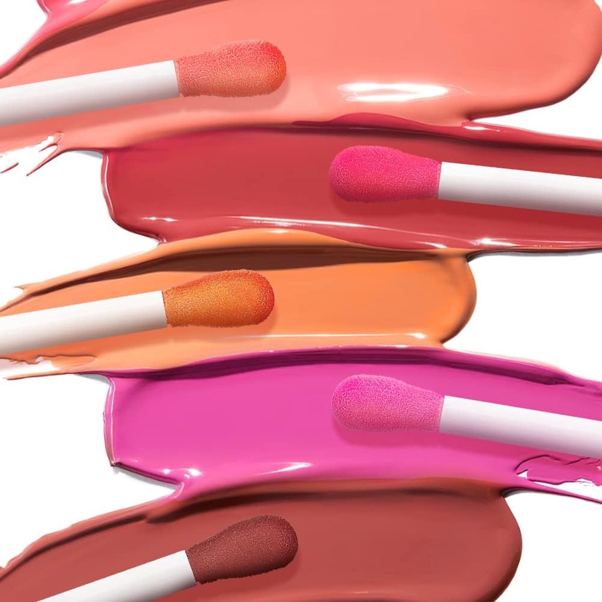 2 Stuks Lip Oil Getinte, (Rose wood 012 En Cherry 015) Hydraterende Lip Oil Langdurige Voedende Lip, Hydraterende Lipgloss Tint Lippenstift voor Vrouwen, Langdurige Vloeibare Lipstick Lippenverzorging, Lip Glaze Make-up Cosmetica. — cadeau in Verzorging - foto 3
