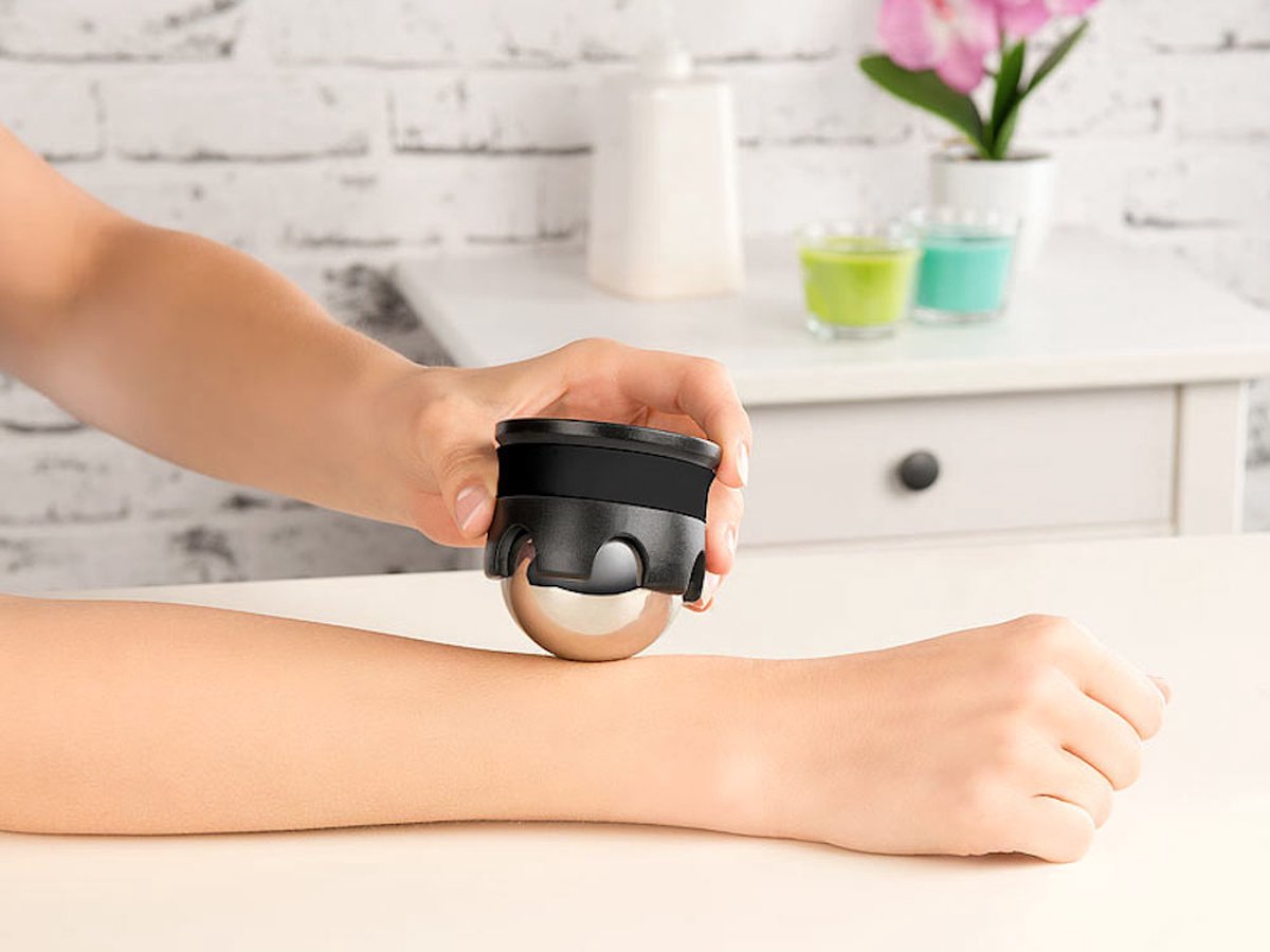 Goedkoopste NewGen Roestvrijstalen Massagekogel, Massageroller, verkoelend