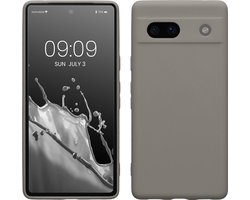 kwmobile telefoonhoesje geschikt voor Google Pixel 7a - Hoesje voor smartphone - Precisie camera uitsnede - In steengrijs