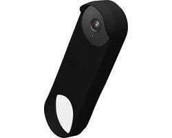 kwmobile hoes voor video deurbel - geschikt voor Google Nest Doorbell - Siliconen case ter bescherming - In zwart