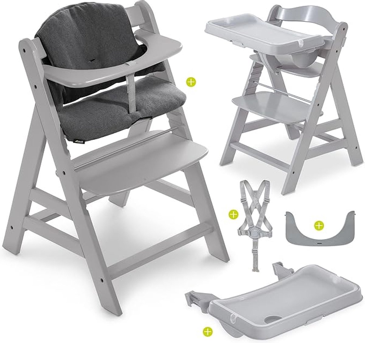 Equivera Babystoel Voor Aan Tafel - Kinderstoel - Babystoel - Baby Eetstoel - Baby Stoeltje Zitten Voor Thuis - Kinderzetel