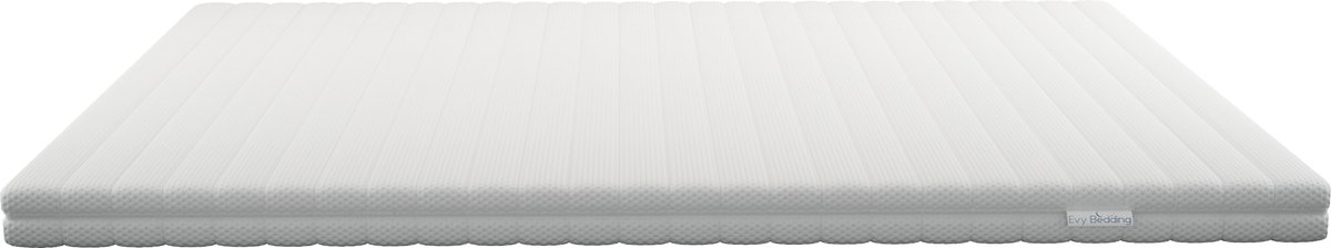 Evy Bedding® - Topper 180x200 - Topmatras - Topdekmatras - 9cm dik - HR Koudschuim - Afritsbaar en wasbaar - Matrastopper