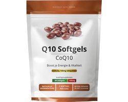Q10 Capsules 60 Stuks 100mg Q10 Uniquinon | Hoogwaardige CoQ10 Geproduceerd uit Plantaardige Fermentatie