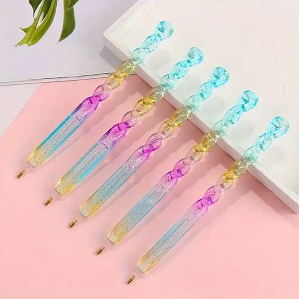 Diamond Painting - Pen - Regenboog kleur - LET OP: Per Stuk te koop - 16.5cm lang