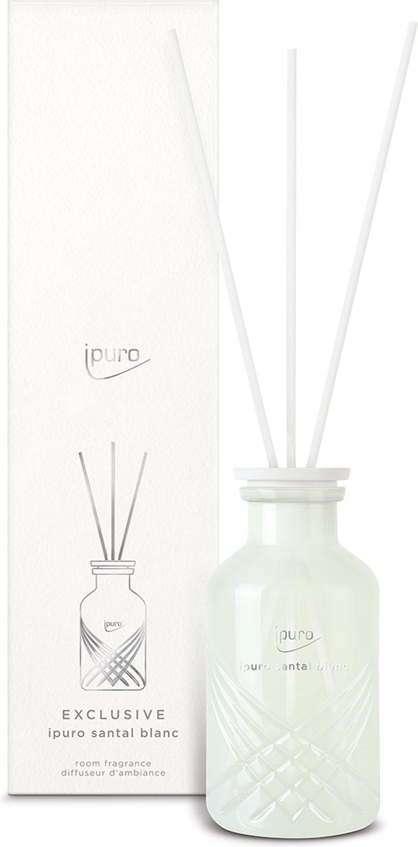 Ipuro Geurstokjes Santal Blanc 240 ml
