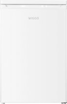 Bol.com Wiggo WL-TT8D(W) - Vrijstaande - Kastmodel koelkast - Deur Links - 55 cm - 126 Liter - Energieklasse D - 5 jaar garantie... aanbieding