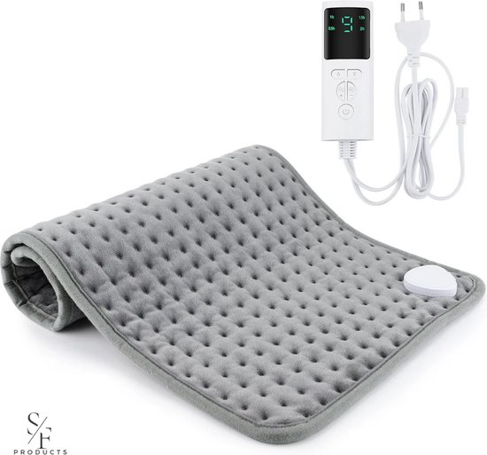 Stoelverwarming Thuis - Warmtedeken Stoel - Warmtekussen - 9 Warmtestanden - 4 Timers - BLACK FRIDAY