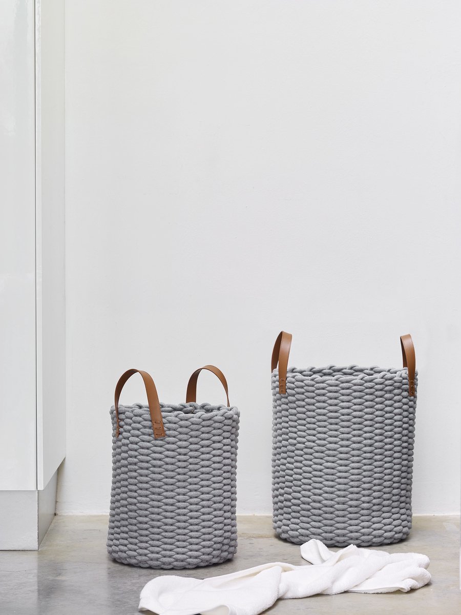 Goedkoopste Aquanova Rudon Wasmand 45L Grijs