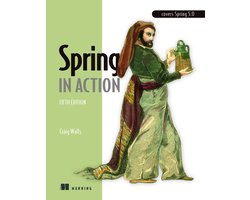 Omslag van Spring in Action, Fifth Edition