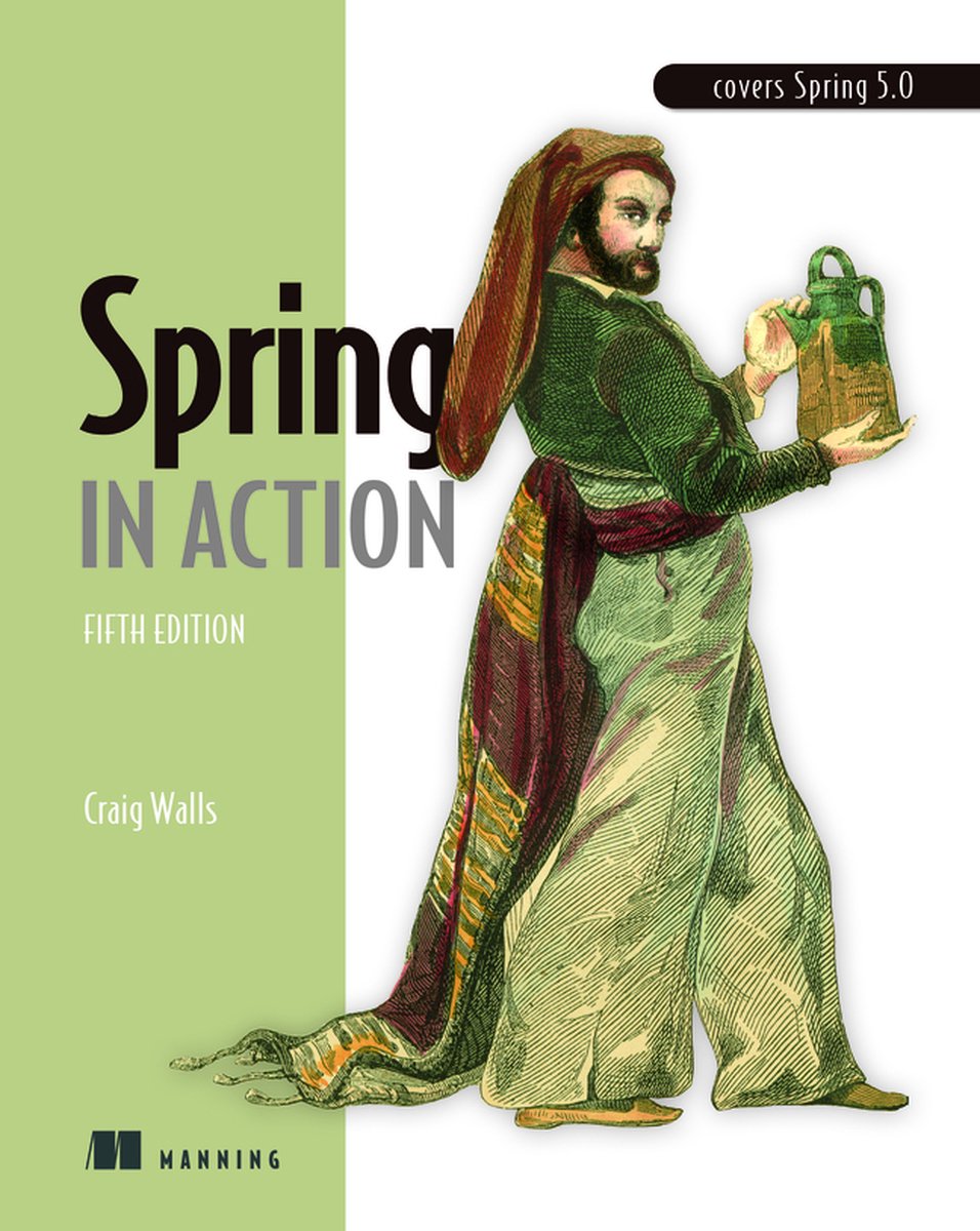 Omslag van Spring in Action, Fifth Edition
