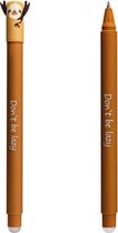 Eberhard Faber Animal Erase-It gelroller, luiaard 12 stuks