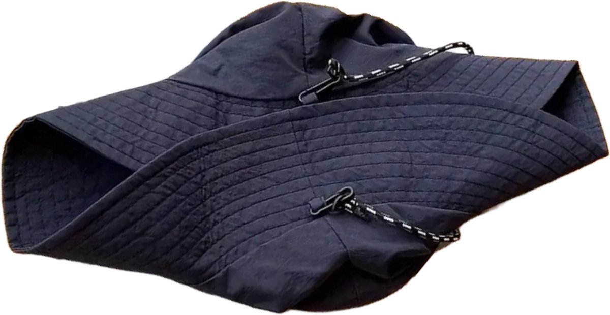 Flipflop Club® Waterproof Bucket Hat | Navy Packable Vissershoedje | UV Bescherming | Accessoires voor festival | Regen Hoedje | Vissershoed | Unisex | Visser Cap | Sun Hat | Zonnehoedje | Safari Hoed | Kamperen | Camping — afbeelding 7