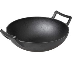 Blackwell Wokpan Gietijzer - Wadjan - ø 32 cm / 3.3 liter - zonder anti-aanbaklaag